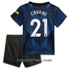 Manchester United Edinson Cavani 21 Tredje 2021-22 - Barn Draktsett